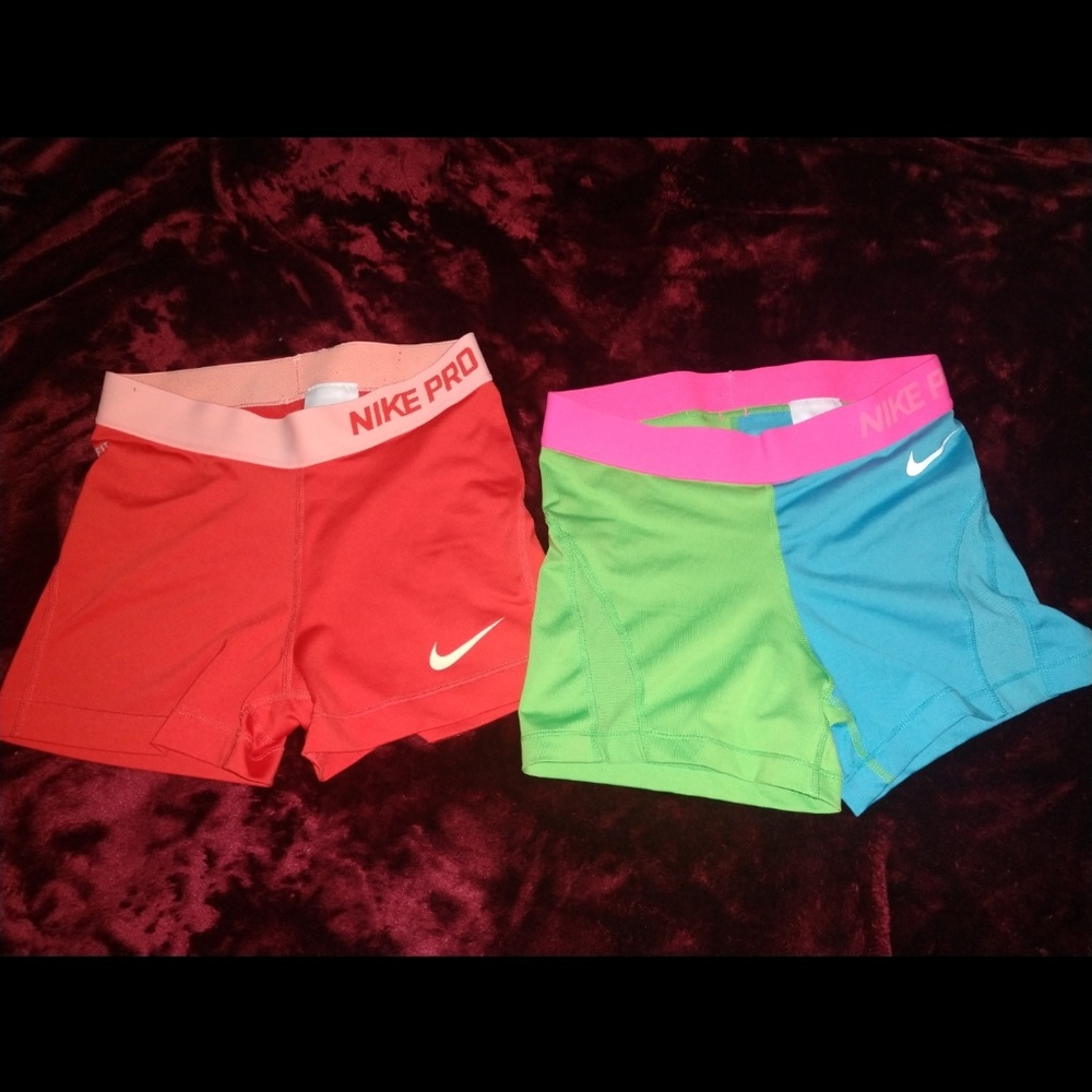 SOLD 2 pair Nike pro spandex